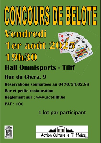 Concours de belote